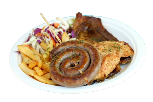 Decorative background braai